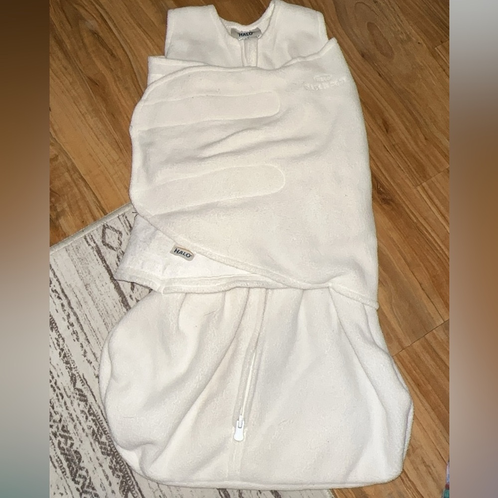 Halo Cream Sleep Sack Swaddle - Fleece
